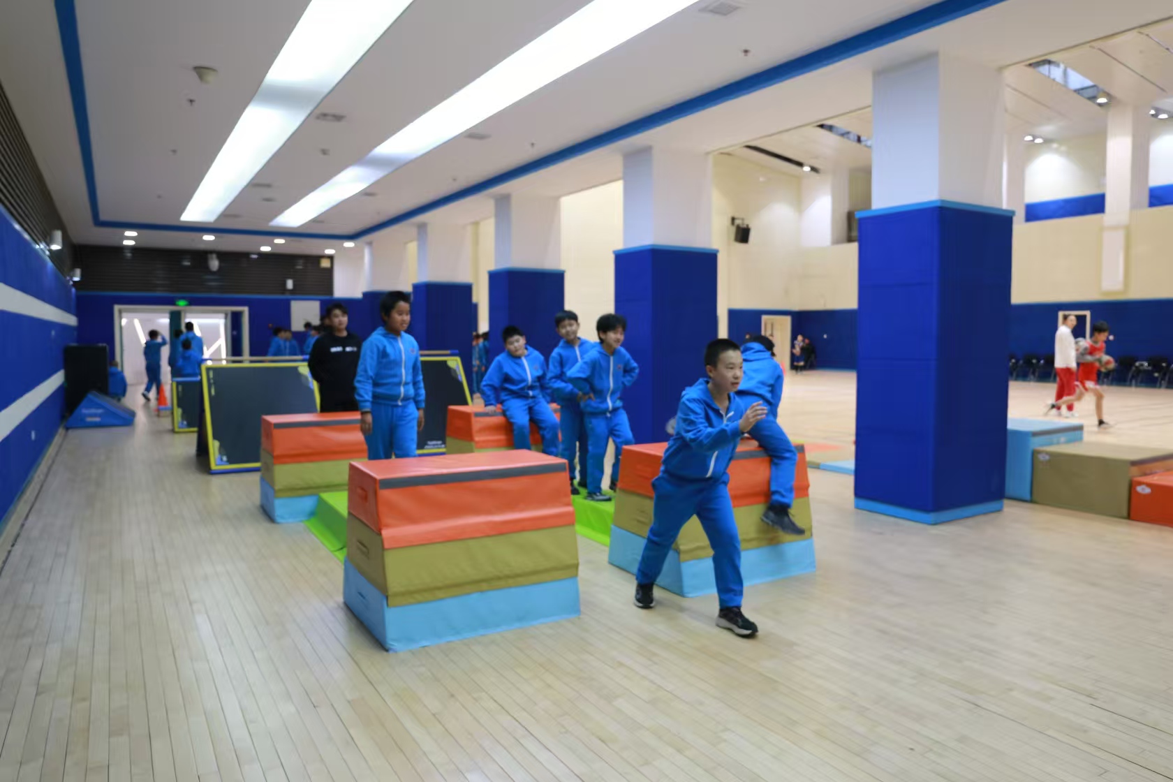 乐鱼(中国)leyu体育跑酷器材进京“炫秀”